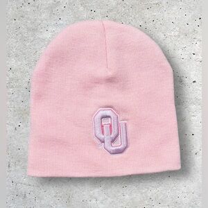 NWOT CSI NCAA Oklahoma Sooners Knit Fan Winter Beanie